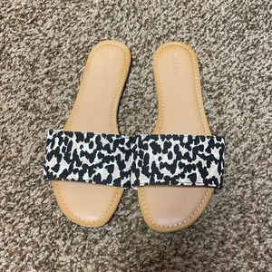 Leopard Sandals
